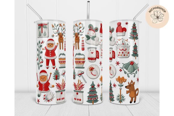 20oz Deer Embroidery Christmas Tumbler2 Review