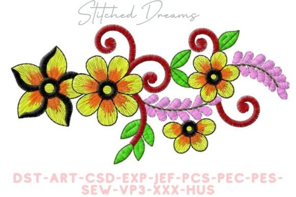 Best Flowers Embroidery Design for Holiday Projects