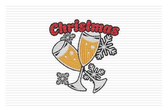 Christmas Drink Party Embroidery Glass Review