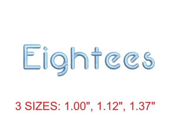 Eightees Embroidery Font: A Designer's Review for Personalized Gifts