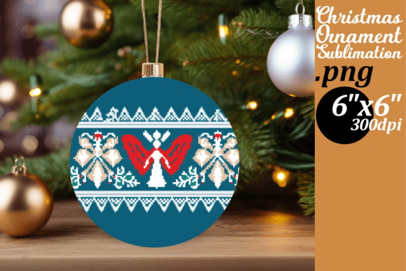 Elegant Circle Embroidery Ornaments