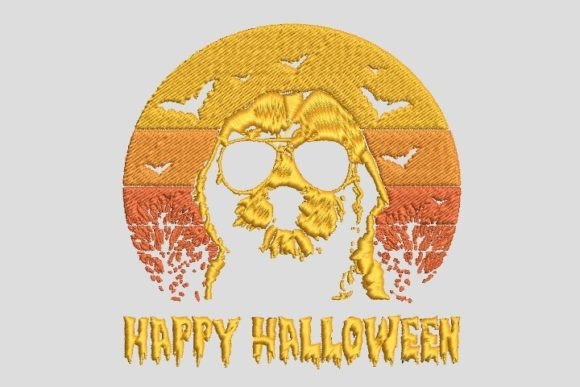 Horror Golden Halloween Dog Embroidery Review