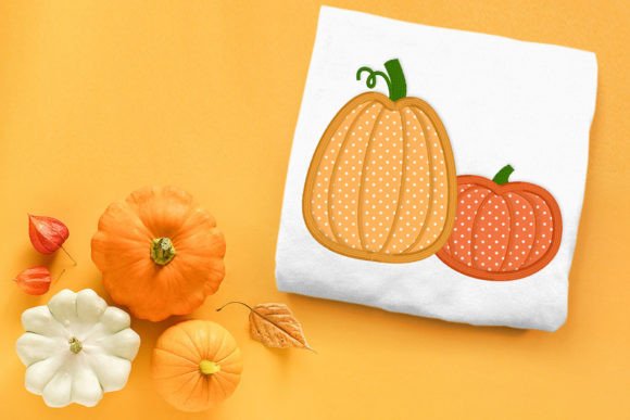Pair of Pumpkins Applique Embroidery Review