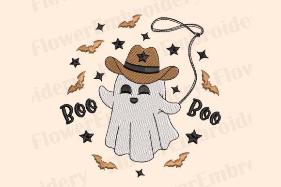 Wild West Halloween Machine Embroidery