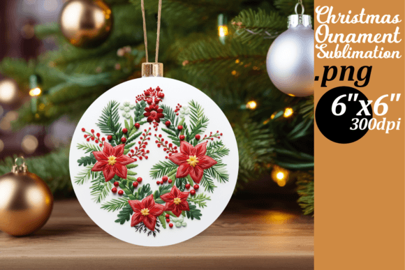 Winter Circle Embroidery Elegance: A Designer's Review for Small Business Merch